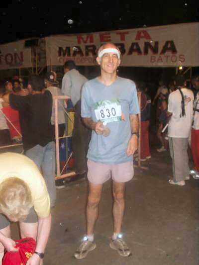 Photo of me at 0640hrs waiting for the start of the Marabana (Havana Half Marathon)